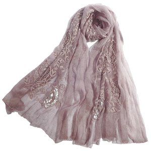 Vogue Long Silk Beach Shawl Wraps Scarf